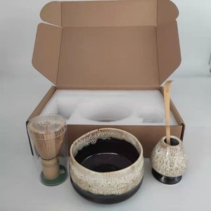 Hot-bán Nhật Bản Matcha thiết lập bao gồm cả tre Matcha Whisk bát và Scoop - Product Image 5