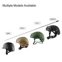 Casque de Protection Tactique M88 / MICH / FAST / WENDY IIIA pour Protection Personnelle UHMWPE / Aramide