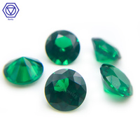 Zircone cubique 3A de qualité supérieure, vente en gros directe usine, pierres précieuses synthétiques rondes CZ toutes couleurs