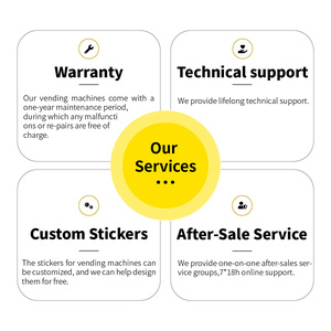 Distributeur automatique extérieur Haha AI à service libre pour usage commercial, prise US, SDK Mini avec refroidissement par compresseur, capacité 200-300 - Product Image 5