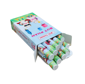Marcadores de Tiza Ecológicos Blancos Sólidos, 10 Piezas/Caja, Escritura Suave, Sin Polvo, para Pizarra, Oferta Global B2B - Product Image 1