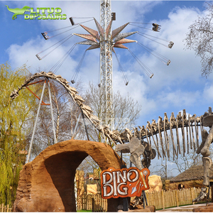 Parque temático para interiores y exteriores, <span class=keywords><strong>entrada</strong></span> de dinosaurios para puerta de exposición - Product Image 4