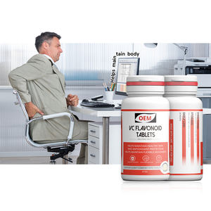 วิตามินซีและฟลาโวนอยด์ชนิดเม็ดที่มีความเข้มข้นสูง พร้อมการออกฤทธิ์แบบยืดนานเพื่อเสริมสร้างภูมิคุ้มกัน - Product Image 1