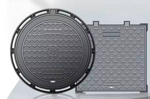 แผ่นยางปะเก็นสำหรับบำบัดน้ำเสียแบบวงกลมแผ่นปิดท่อระบายน้ำแบบกลมแผ่นยางยางมะตอยสีดำฝาครอบท่อระบายน้ำ - Product Image 3