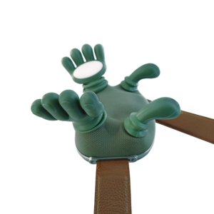 Huangtai Stoffbezug Fingerdruck-Wärmekompresse Simulierter Menschlicher Schulter-Nacken-Massagegerät Tiefengewebe-Knetmassage - Product Image 5