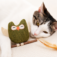 Jouet baguette auto-activant pour chat, très populaire, avec herbe à chat et lierre argenté, bâton à mâcher dentaire pour chaton