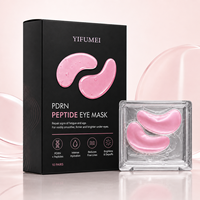 Patchs pour les yeux au peptide PDRN de marque privée, anti-âge, blanchissants, éclaircissants, raffermissants, liftants, hydratants, masque pour le contour des yeux, 10 paires en vrac