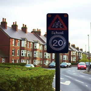 بسعر المصنع علامات رادار حد السرعة مفعلة للسيارة - Product Image 5