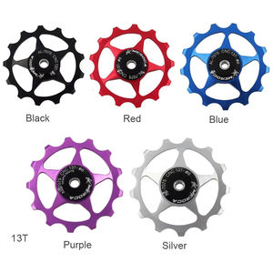 Derailleur 11T 13T อลูมิเนียมอัลลอยด์ทนทานแบริ่ง CNC MTB ลู<span class=keywords><strong>ก</strong></span>รอ<span class=keywords><strong>ก</strong></span>ขนาดใหญ่ลู<span class=keywords><strong>ก</strong></span>รอ<span class=keywords><strong>ก</strong></span>ไกด์<span class=keywords><strong>ล้อ</strong></span>จั<span class=keywords><strong>ก</strong></span>รยาน - Product Image 4