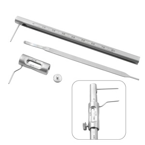 Chất lượng cao cấy ghép nha khoa Khoảng cách đo băng thép không gỉ Dụng cụ nha khoa đo băng nha khoa dụng cụ phòng thí nghiệm - Product Image 5