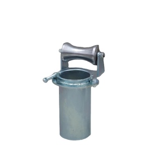 Nhiệm vụ nặng nề 120mm Cáp hướng dẫn đặt công cụ đầu ống Con lăn ròng rọc cáp lối vào bảo vệ con lăn - Product Image 3