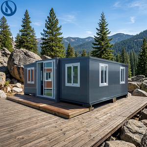 Villa de luxe en conteneur, maison préfabriquée extensible de 20 pieds et 40 pieds, maison moderne entièrement meublée, intérieur en conteneur, maison préfabriquée - Product Image 1