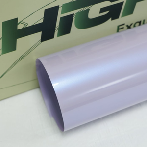 Highcool Offre Spéciale prix d'usine Super brillant argent Illusion violet Auto couleur changé <span class=keywords><strong>Film</strong></span> PVC couleur vinyle Wrap <span class=keywords><strong>Film</strong></span> - Product Image 3
