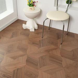 Modern Design <strong>Patterned</strong> Commercial <strong>Wood</strong> <strong>Flooring</strong> Lotus Leaf Patchwork Self-Laying Office Building Laminate for Office Use - Product Image 2