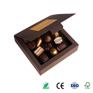 Caja de Cartón Plegable para Galletas, Impresión Personalizada, Caja de Embalaje de Papel para Envío, Fiestas, Postres, <span class=keywords><strong>Donuts</strong></span> y Dulces - Product Image 1