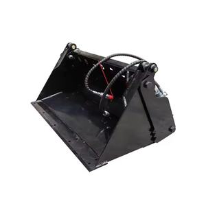 Accessoires pour godets 4 en 1 Capacité du godet 0.12 Charge nominale 110 Kg pour mini chargeuse compacte chargeuse sur chenilles - Product Image 1