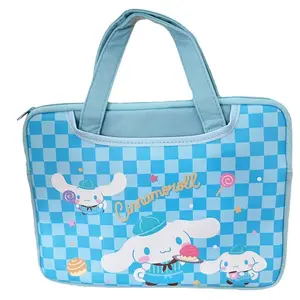 Botu new sanrioed products kuromi Handbag kawaii anime My Melody Large Capacity Portable laptop bag for girl new fashion CMM bag