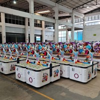 Machine d'arcade Whack-a-Mole à monnayeur pour 2 joueurs, jeu de frappe au marteau pour enfants, idéale pour les lieux de divertissement intérieurs, version anglaise, vente en gros