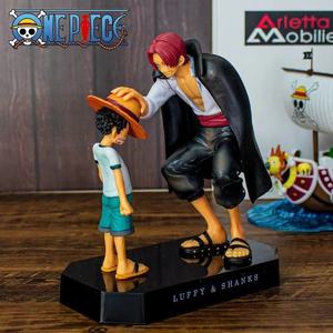 18cm une pièce Anime <span class=keywords><strong>Shanks</strong></span> <span class=keywords><strong>chapeau</strong></span> de paille <span class=keywords><strong>Luffy</strong></span> figurine modèle décoration jouet cadeau - Product Image 6