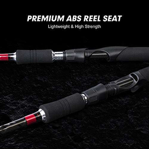 <span class=keywords><strong>GOTURE</strong></span> <span class=keywords><strong>Canne</strong></span> à pêche au bar de mer X Cross Carbon Tape avec Tangle Free Tip Guide et K Guides pour la pêche au bar - Product Image 4
