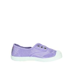 Chaussures en toile à enfiler pour filles Cienta, lilas, petit talon, style tendance - Product Image 4