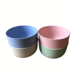 Tazones de Sopa y Cereal para Niños al por Mayor, Ecológicos, Libres de BPA, Hechos de Fibra de Paja de Trigo - Product Image 1