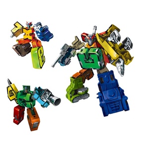 Figura de acción de robot transformable para niños, juguete de aprendizaje para niños con números, símbolo matemático, ensamblaje de robots deformadores - Product Image 1