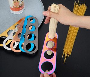 Mì ống mì <span class=keywords><strong>spaghetti</strong></span> thép không gỉ công cụ đo lường nhà bếp đo muỗng Cai Trị - Product Image 1