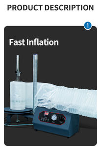 Автоматическая электрическая машина для надувания воздушных колонн GZGJ с сертификатом CE, быстрое запечатывание для напитков, одежды и химической промышленности - Product Image 4