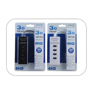 <b>USB</b> C <b>Hub</b> 4 Port <b>USB</b> 3.0 High Speed Data Transfer Expansion Adapter for Laptop Computer - Product Image 4