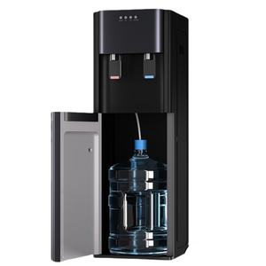 Distributeur d'eau chaude et froide sur pied en plastique grande capacité, chargement par le bas, facile à nettoyer, électrique, pour usage domestique et hôtelier - Product Image 1