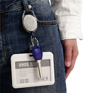 Gantungan kunci berlian berkualitas tinggi berlian imitasi mudah ditarik gantungan kunci gantungan kunci yang dapat ditarik - Product Image 2