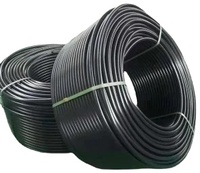 Tuyau d'irrigation goutte à goutte en PEHD résistant aux UV PE100 1/2 à 4 pouces, soudure bout à bout pour l'agriculture/les serres