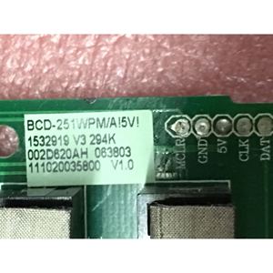 แผงควบคุมตู้เย็น Rongsheng 3 โซนอุณหภูมิ สำหรับ Hisense BCD-251WPM A V5 - Product Image 4