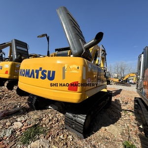 Excavadora de cadenas usada Komatsu PC200 de 20 toneladas, 95% de origen japonés, para construcción de infraestructuras industriales, en venta. - Product Image 6