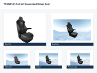 Asiento del conductor con amortiguación de airbag YTSQ01E