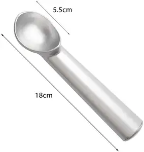 Pelle à crème glacée en aluminium de Style Simple, 1 pièce, Gadget de cuisine