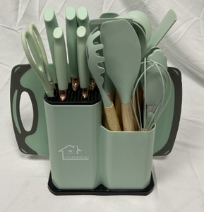 أدوات المطبخ ، طقم أواني المطبخ ملعقة ، طقم أواني الطبخ ، مطبخ من السيليكون - Product Image 6