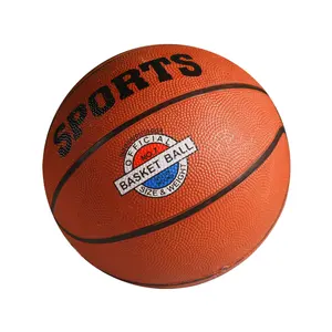 كرة سلة رياضية من المطاط مقاس 7 6 5 4 3 للبيع بالجملة كرة بسلة من المصنع بسعر رخيص