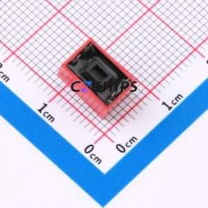 DS-02RP DIP Switch Through hole Component (THT) Switch Flat Toggle, Raised Type Single Pole Single Throw 2 PC Pin - Product Image 2