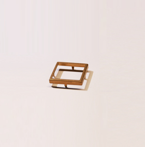 Square Stone Settings for 21mm Square Rhinestone Stone Mount for Crystal - Product Image 2