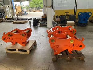 Cina HM08 20 22 24 25 27 28 30 Ton escavatore connettore automatico attacco rapido idraulico accoppiatore rapido - Product Image 4