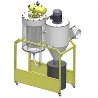 Sciure cyclone dépoussiéreur aspirateur dépoussiéreur industriel travail du bois sablage équipement de purification d'air