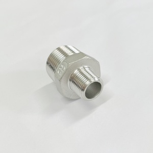 Wakamastu 304 Roestvrijstalen Hex Tepelverlooppijpfitting 1/2 <span class=keywords><strong>Inch</strong></span> Mannelijke Pijp X 3/<span class=keywords><strong>8</strong></span> <span class=keywords><strong>Inch</strong></span> Mannelijke Pijp Npt Draad Regelstroom - Product Image 4