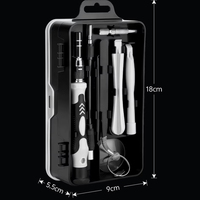 Ensemble d'outils de tournevis manuel multifonction 115-en-1 personnalisé pour la réparation de téléphones portables, d'ordinateurs et d'instruments de précision
