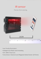 Yokoscan EP9500Y, Módulo Escáner de Códigos de Barras 2D QR de Montaje en Pared con Certificación CE/FCC, Interfaz USB, 120 fps, para Supermercados y Autoservicio