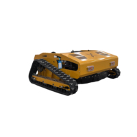 Tondeuse robotisée télécommandée à essence pour pentes, 800 mm, économe en carburant, compacte, longue durée de vie, lame réglable pour l'entretien des vignobles en pente