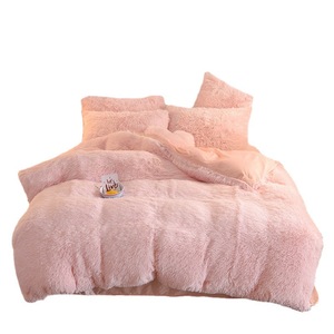 Ultra Soft <strong>Duvet</strong> <strong>Cover</strong> Sets Shaggy Rabbit Plush <strong>Duvet</strong> <strong>Cover</strong> Faux Fur Bedding Luxury Winter <strong>Fluffy</strong> Bedding Set Wholesale - Product Image 2
