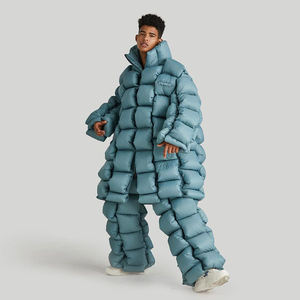 ディズニーフェザーセイルスタンドカラーパフィキルトデザインダウンジャケットハイウエストダウンジャケットセットファッションメンズ - Product Image 2