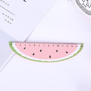 15cm di colore della caramella fresca carino in legno misura righello dritto per regalo promozionale di cancelleria - Product Image 3